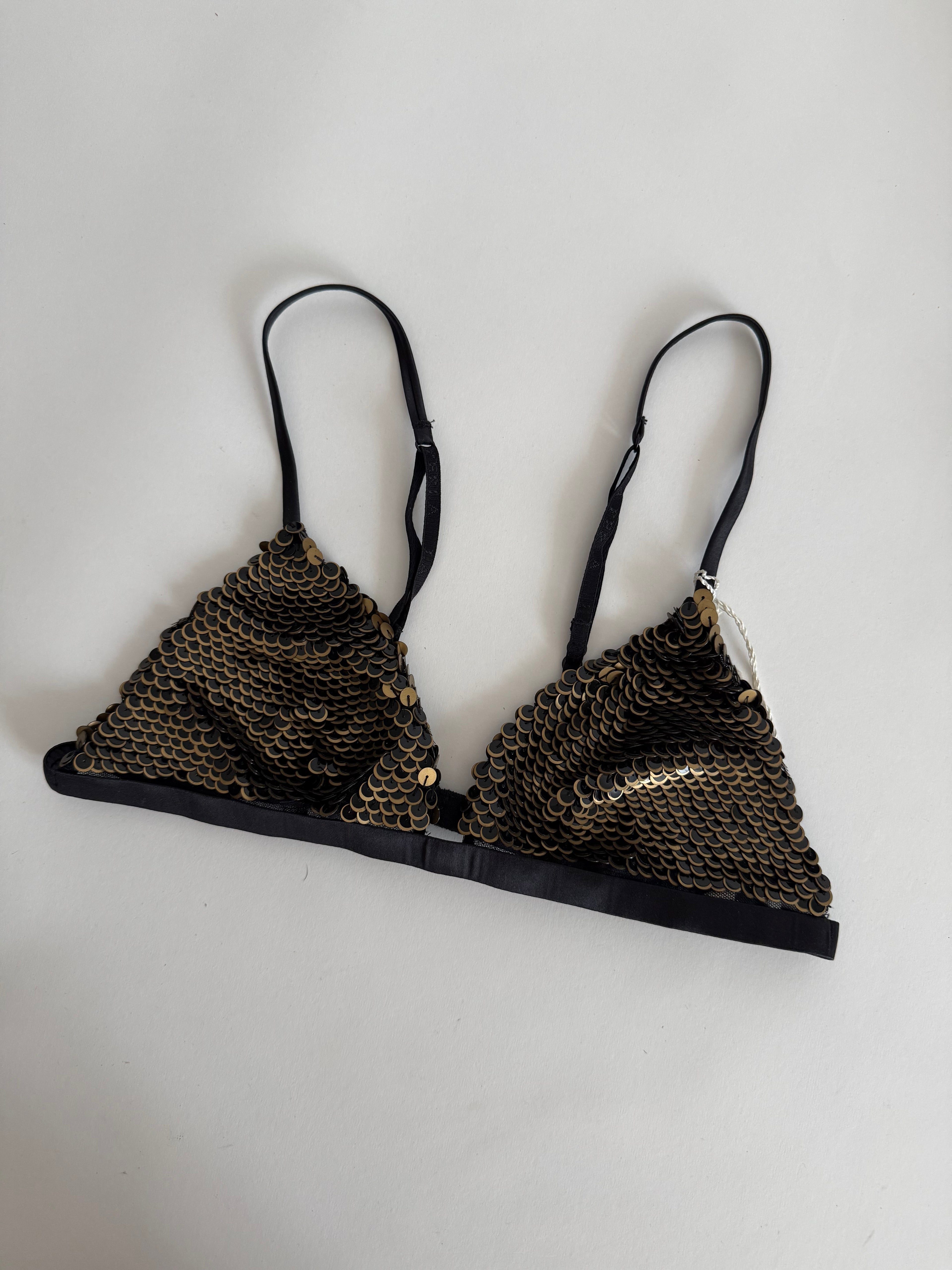 La Perla bra sequin top