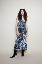 Class Cavalli tiger maxi dress