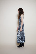 Class Cavalli tiger maxi dress