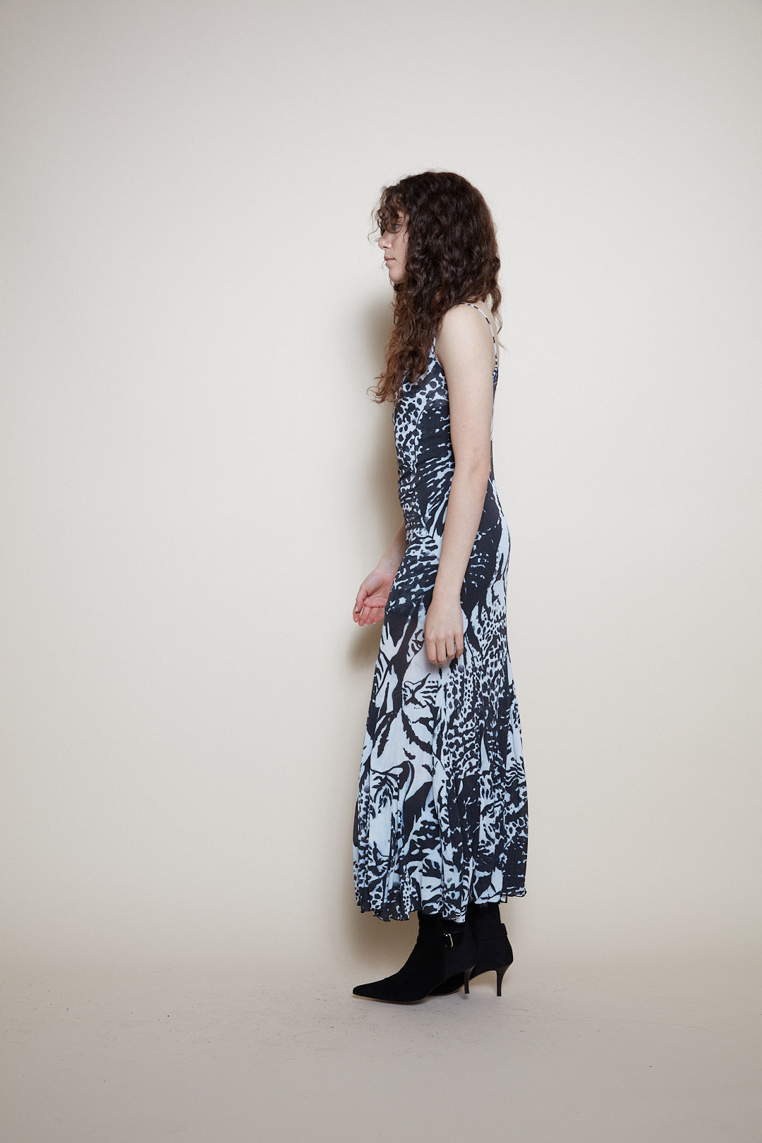 Class Cavalli tiger maxi dress