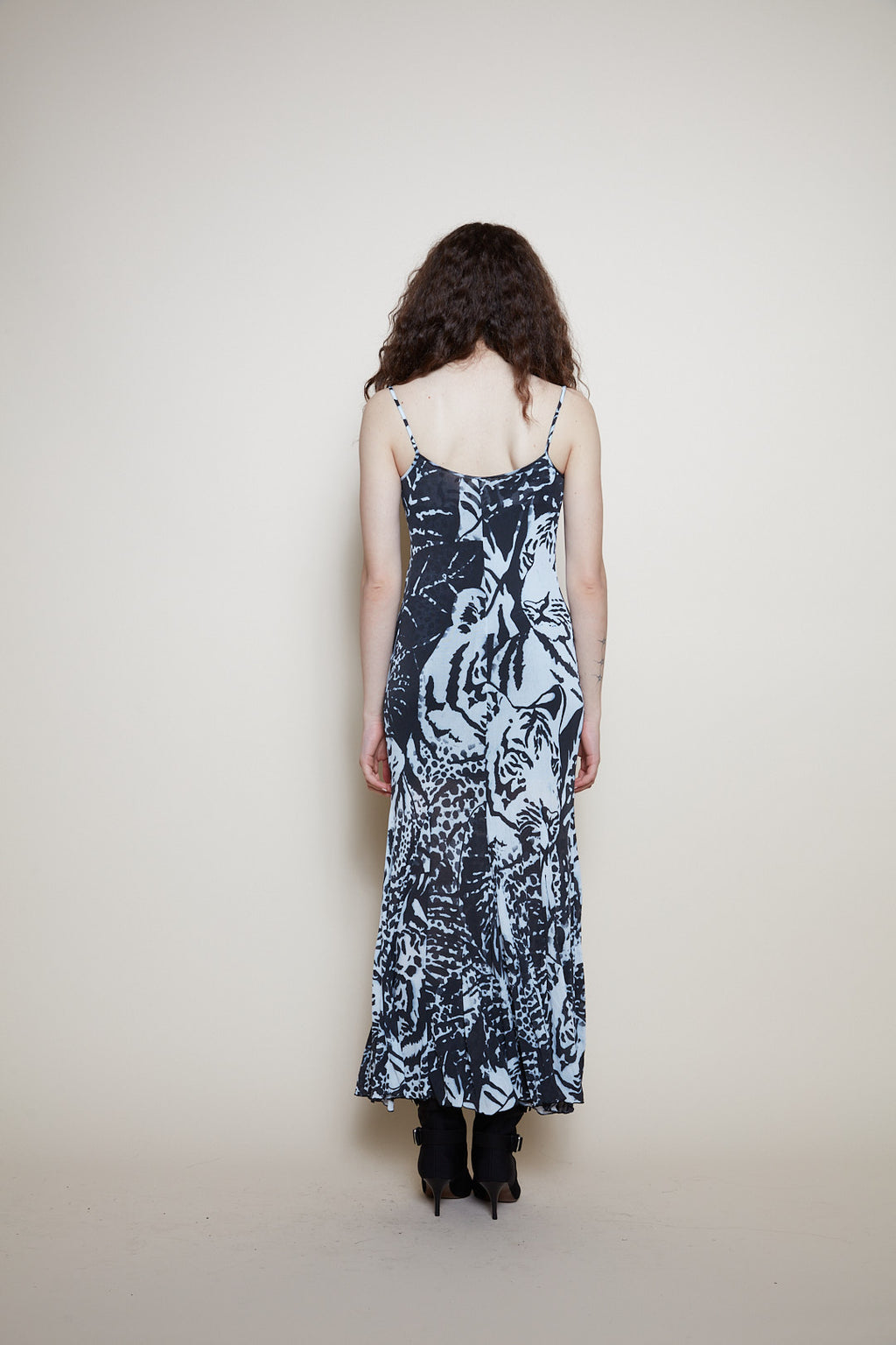 Class Cavalli tiger maxi dress