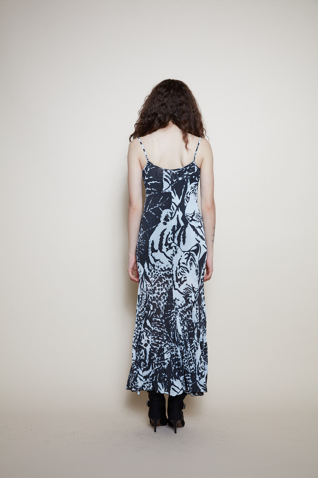 Class Cavalli tiger maxi dress