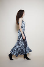 Class Cavalli tiger maxi dress