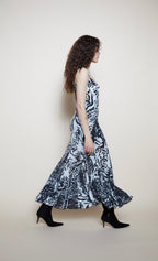 Class Cavalli tiger maxi dress