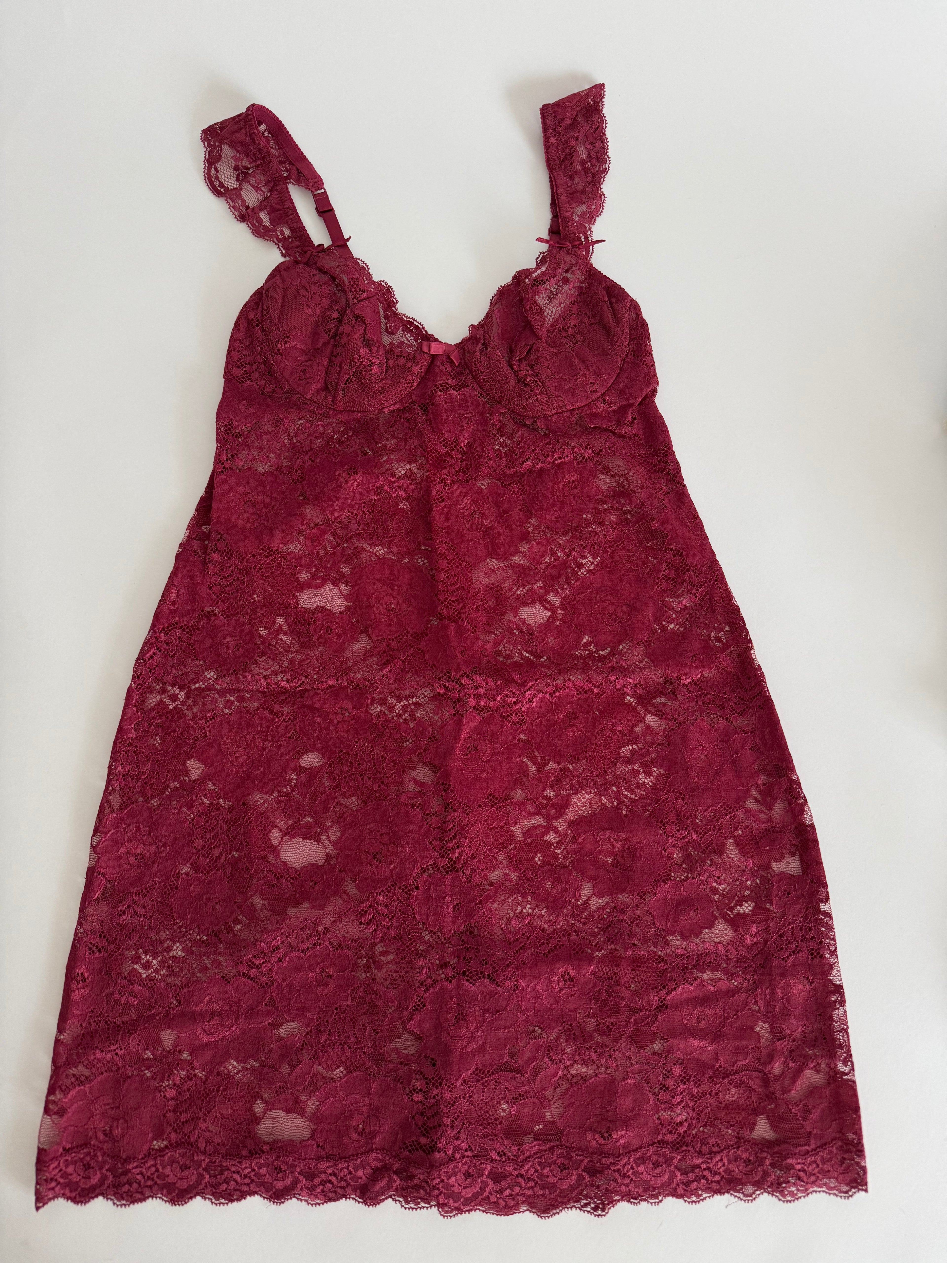 La Perla lingerie slipdress 90s