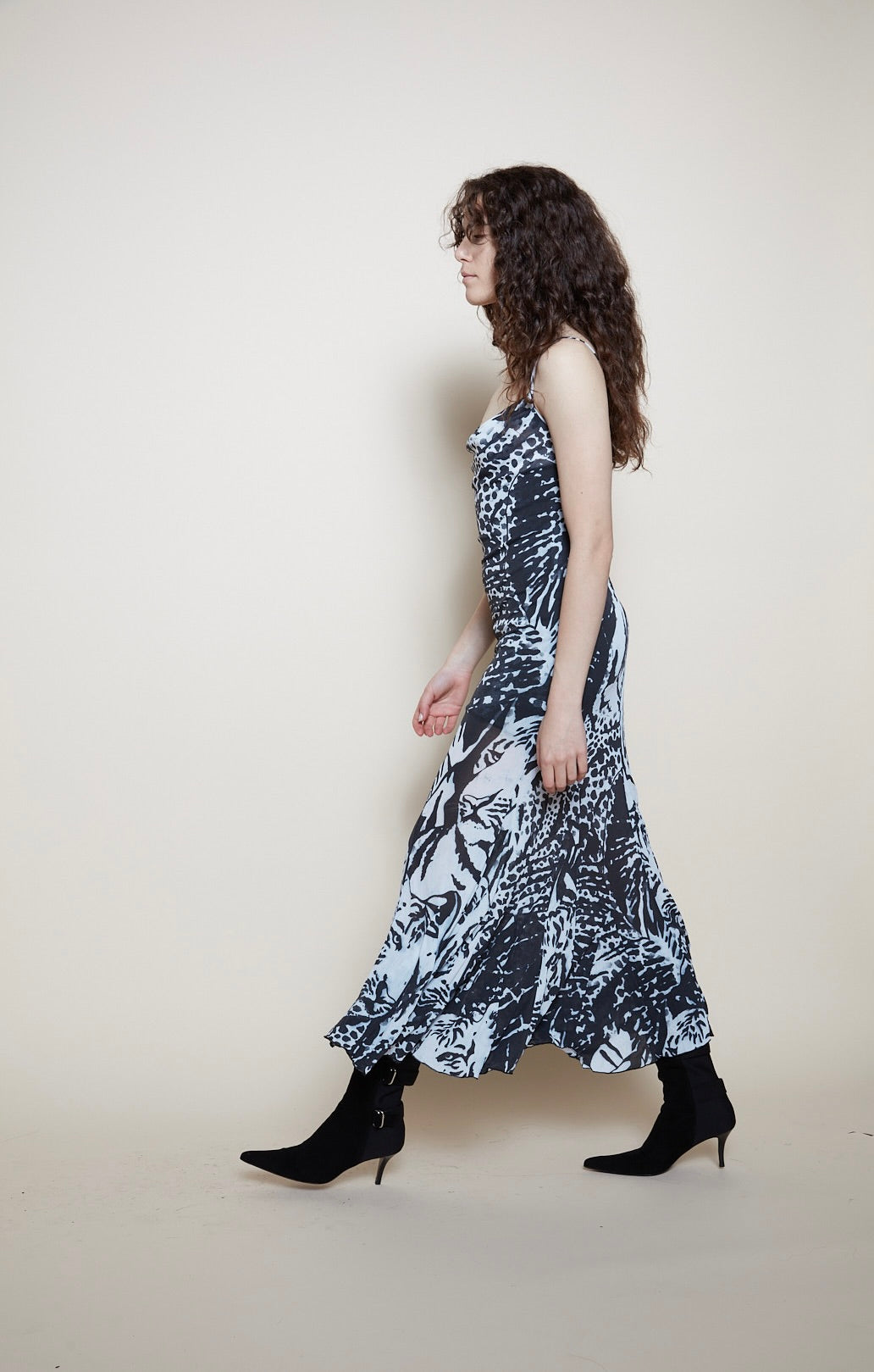 Class Cavalli tiger maxi dress