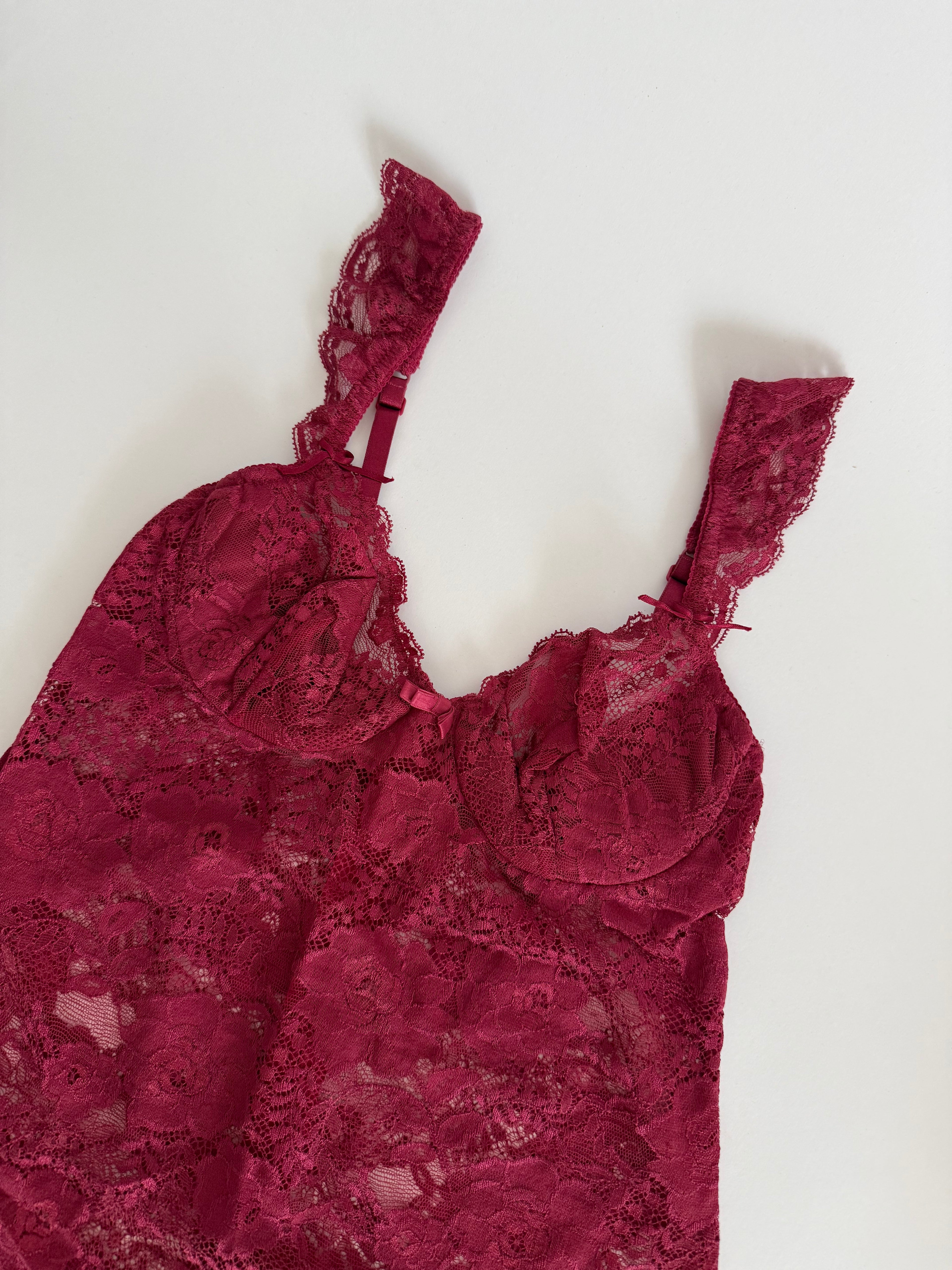 La Perla lingerie slipdress 90s