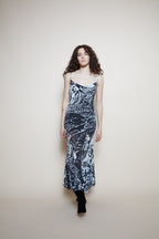 Class Cavalli tiger maxi dress