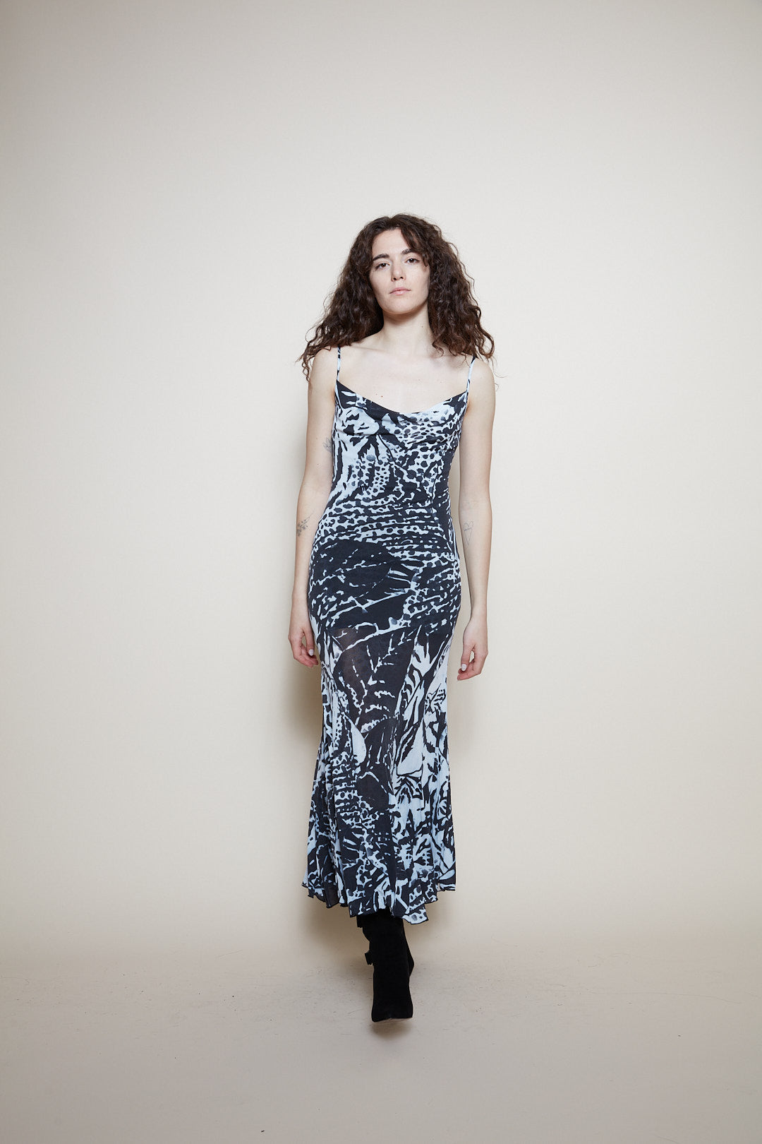 Class Cavalli tiger maxi dress
