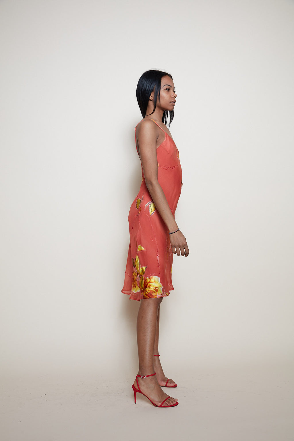 Vintage silk mini dress