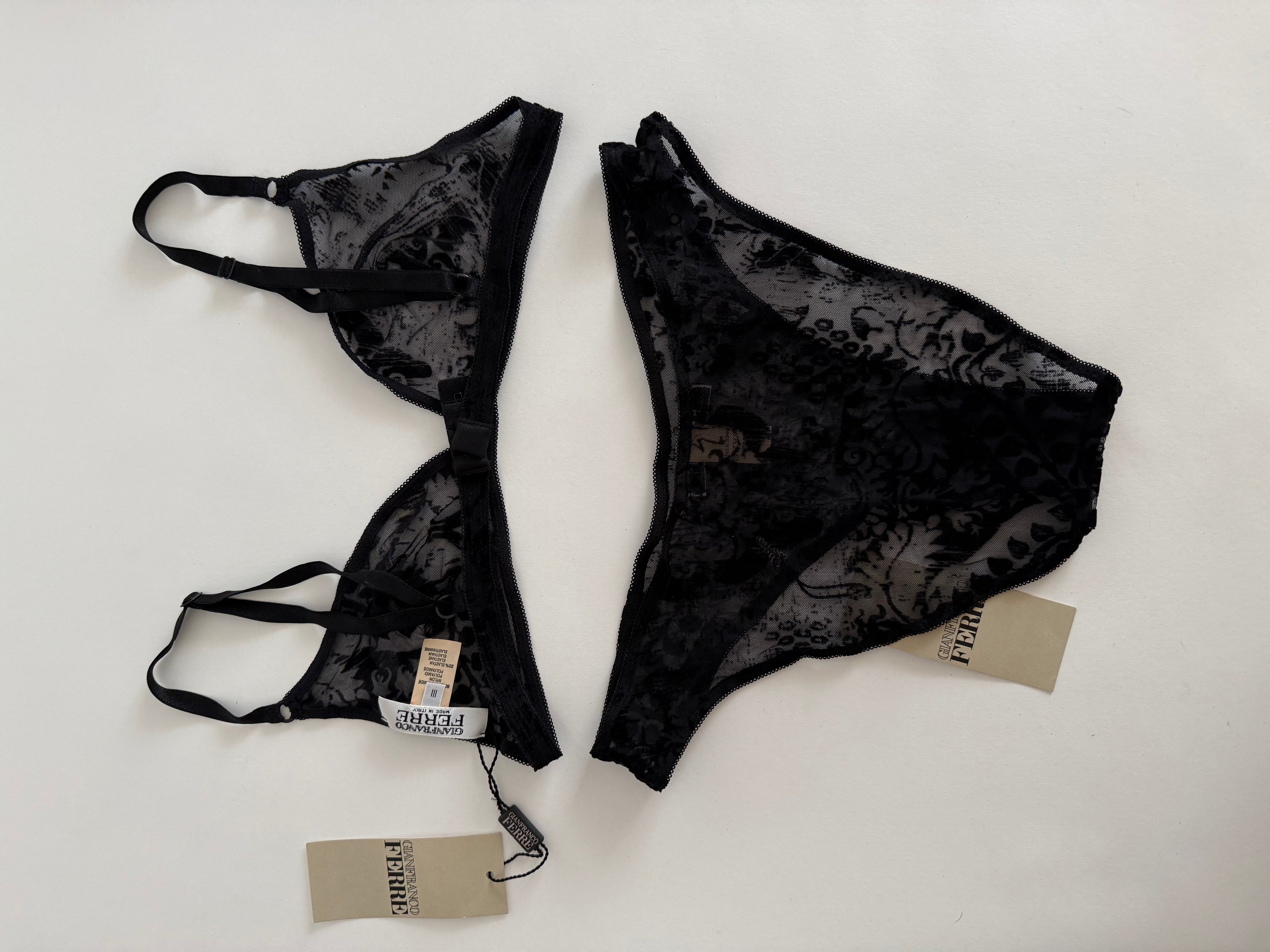 Gianfranco Ferré co-ord lingerie 90s
