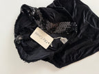 Oleg Cassini velvet sequins body