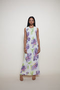 Vintage maxi floral dress