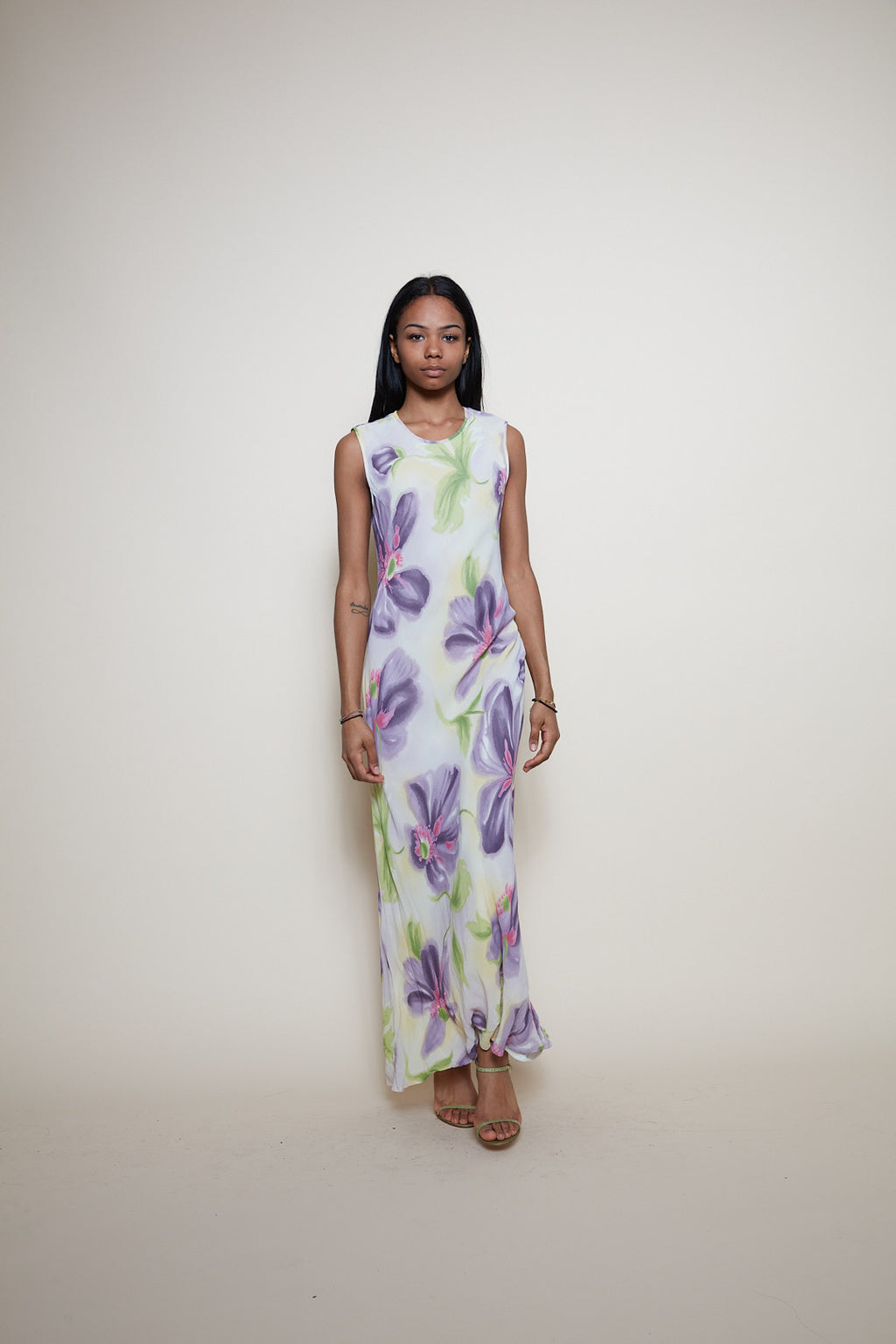 Vintage maxi floral dress