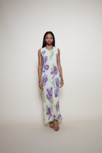 Vintage maxi floral dress