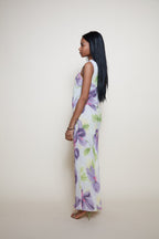 Vintage maxi floral dress