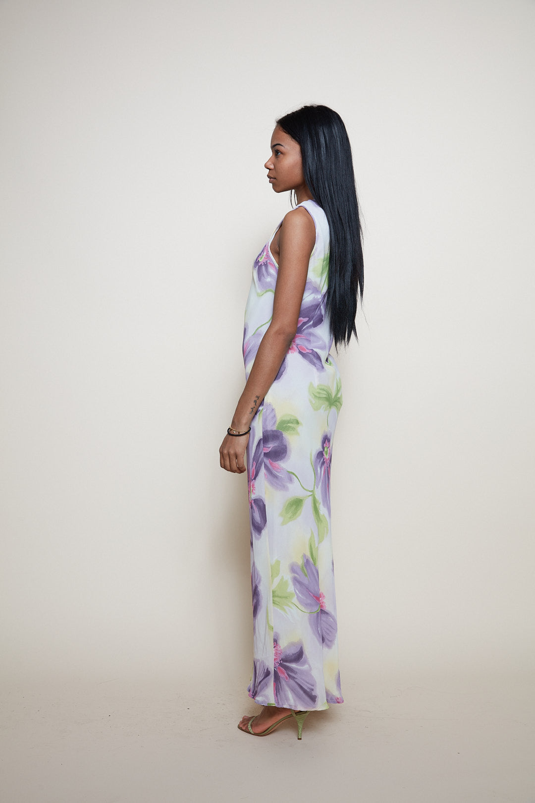 Vintage maxi floral dress