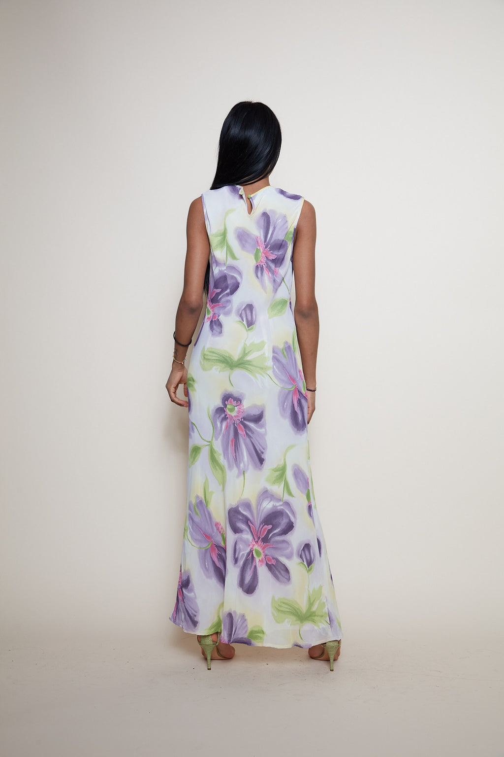 Vintage maxi floral dress