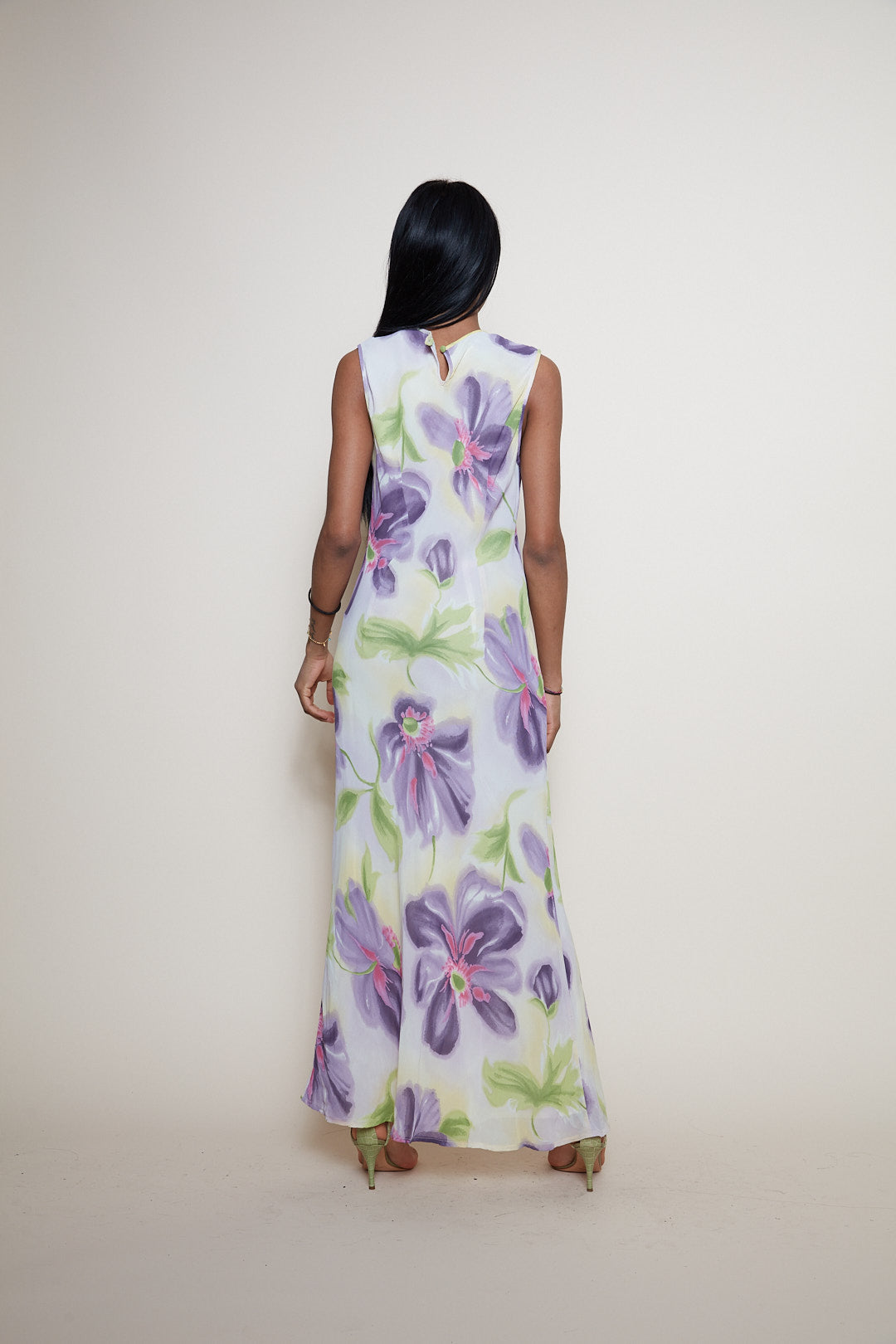 Vintage maxi floral dress