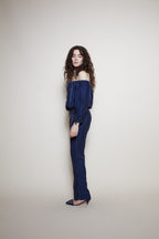 Jean Paul Gaultier 90s linen suit