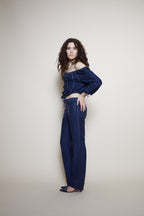 Jean Paul Gaultier 90s linen suit