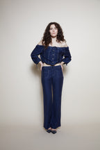 Jean Paul Gaultier 90s linen suit