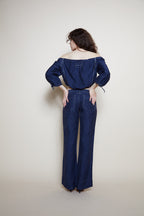 Jean Paul Gaultier 90s linen suit