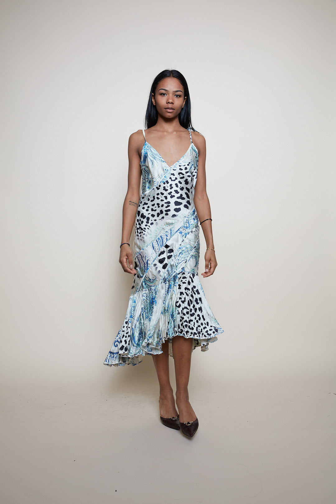 Just Cavalli S/S 2004 silk dress