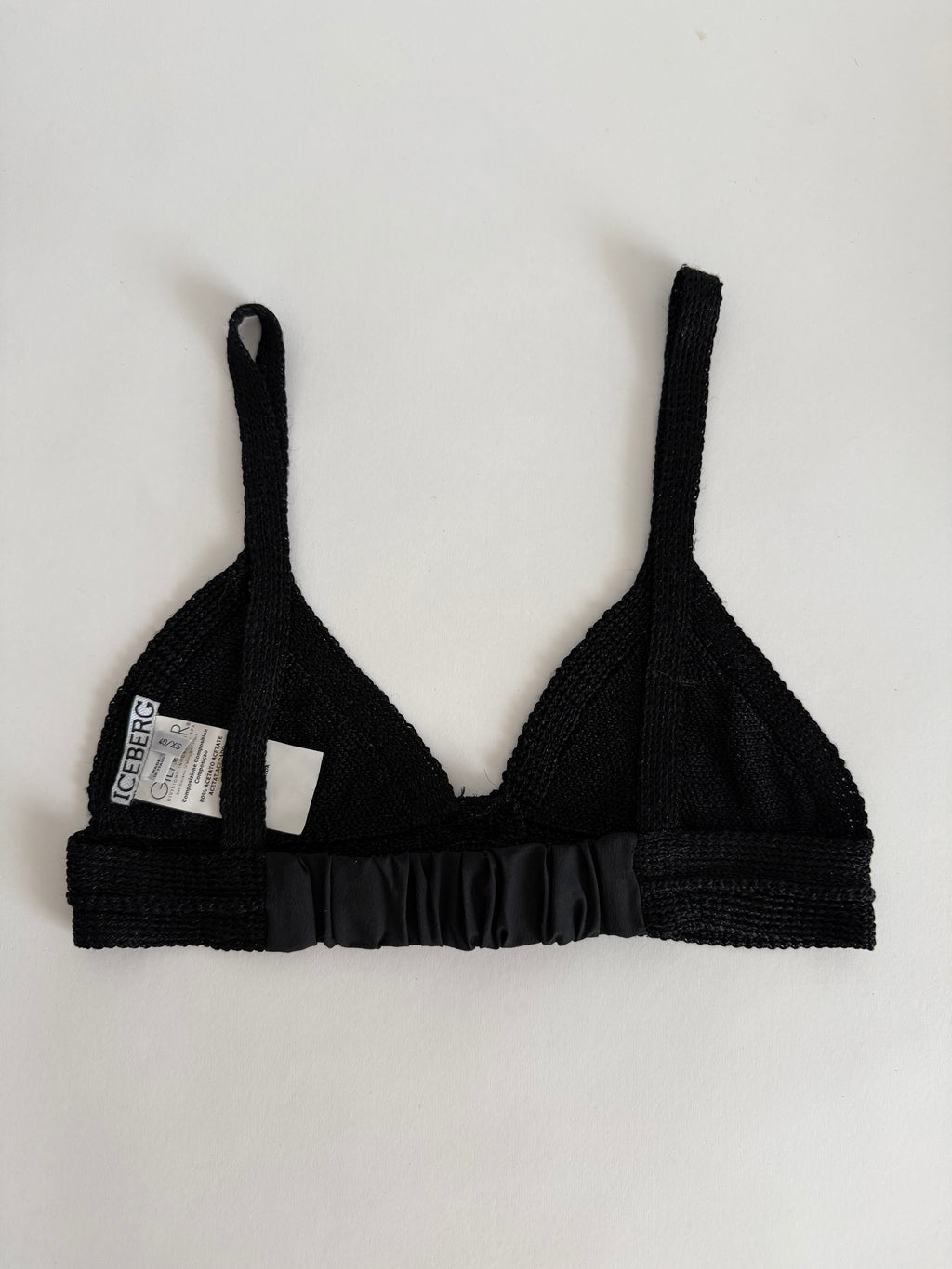 Iceberg 90s top bra