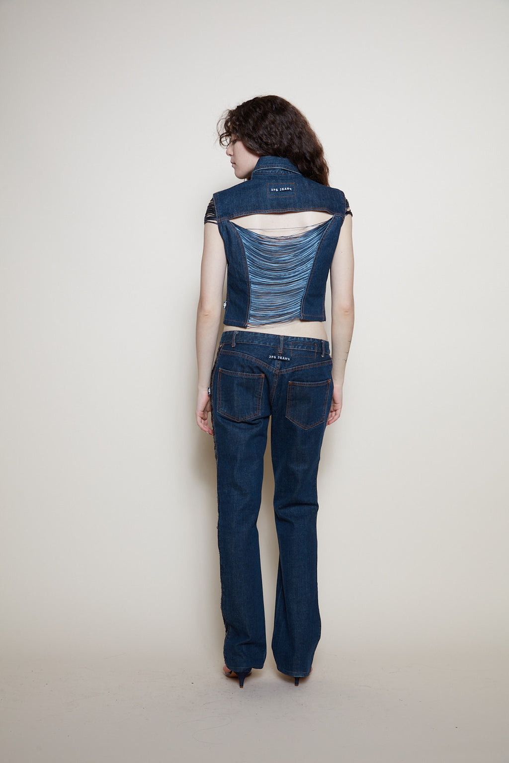 Jean Paul Gaultier S/S 2002 denim co-ord