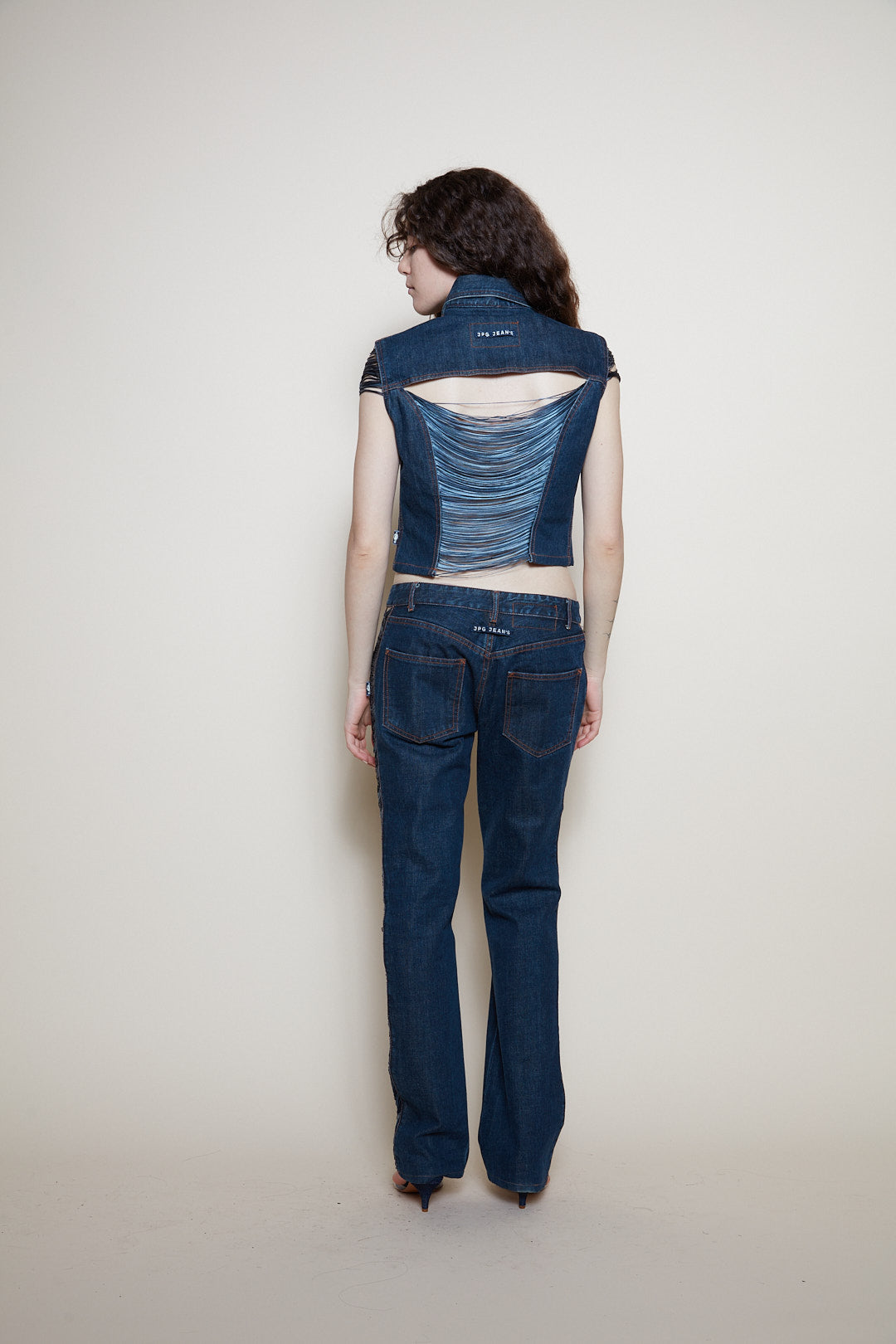 Jean Paul Gaultier S/S 2002 denim co-ord