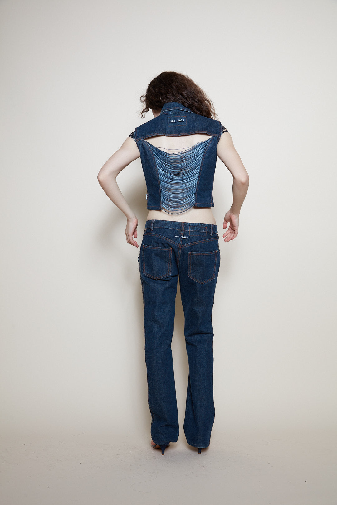 Jean Paul Gaultier S/S 2002 denim co-ord
