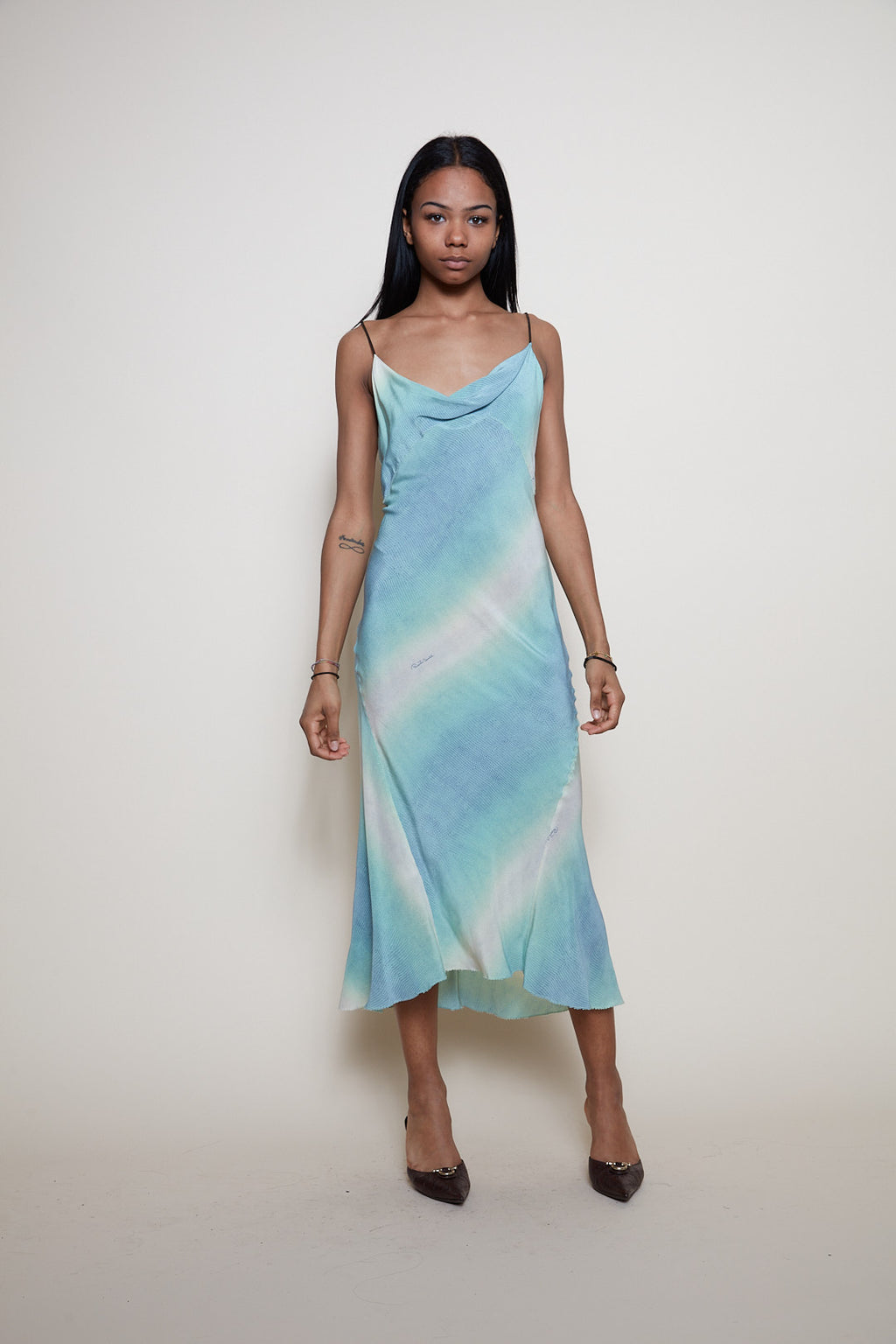 Roberto Cavalli S/S 2002 silk dress