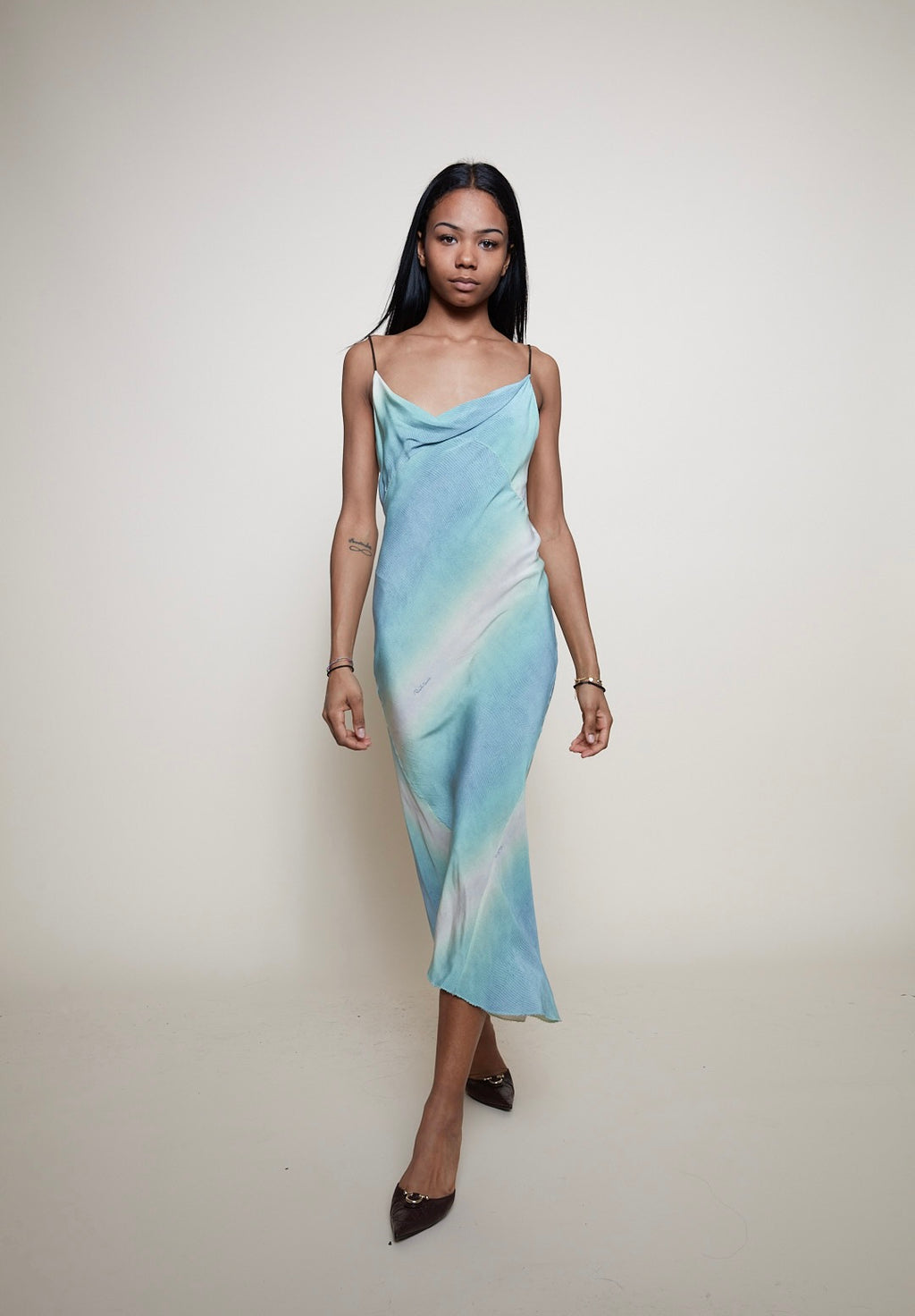 Roberto Cavalli S/S 2002 silk dress