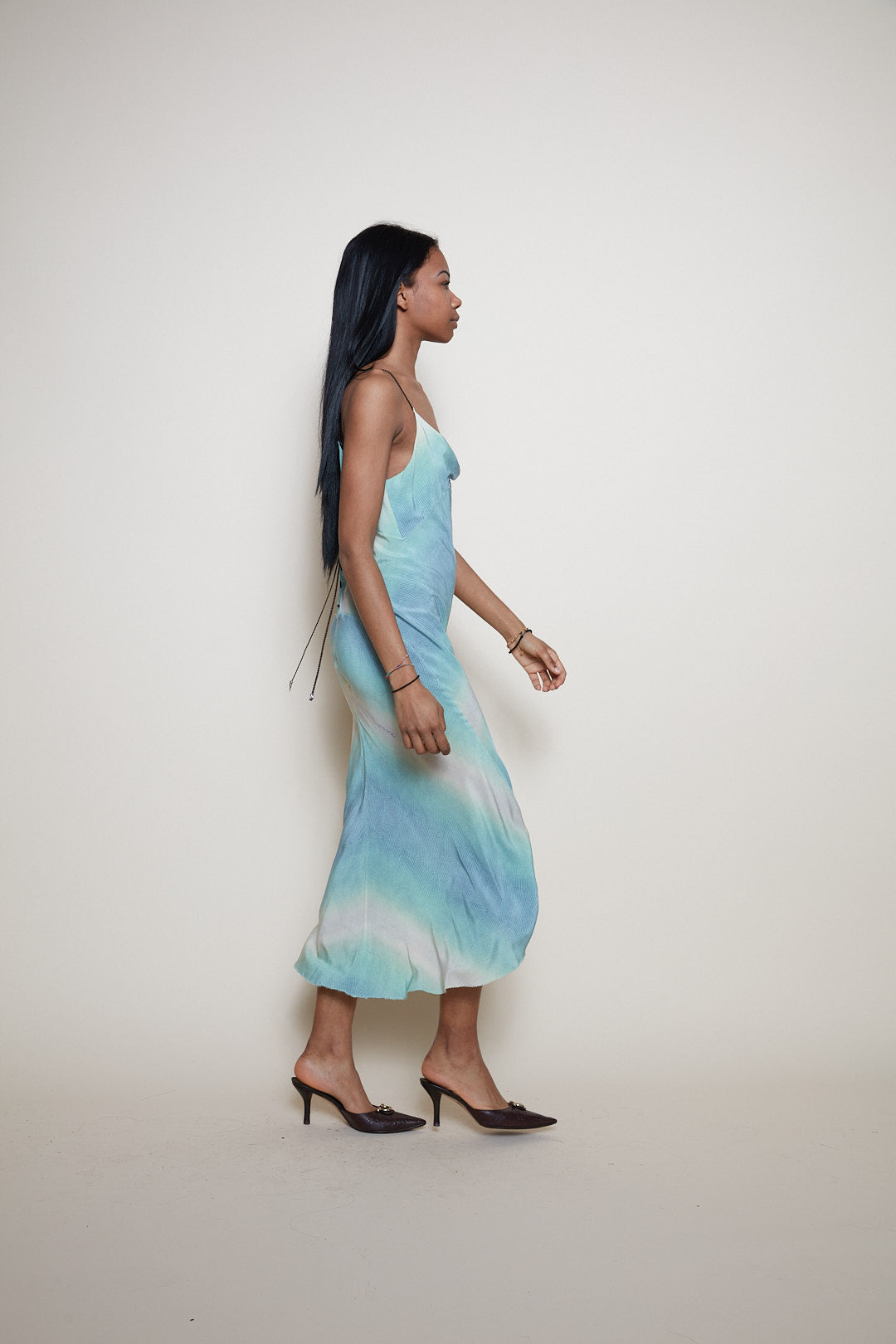 Roberto Cavalli S/S 2002 silk dress