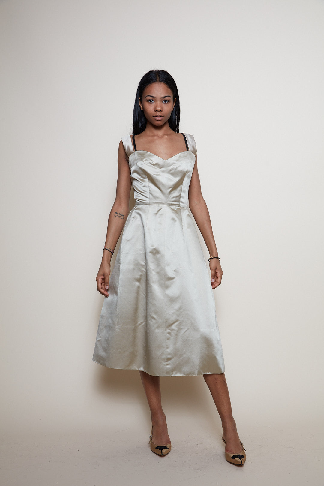 Rare Christian Dior 1950/1960 Couture midi dress