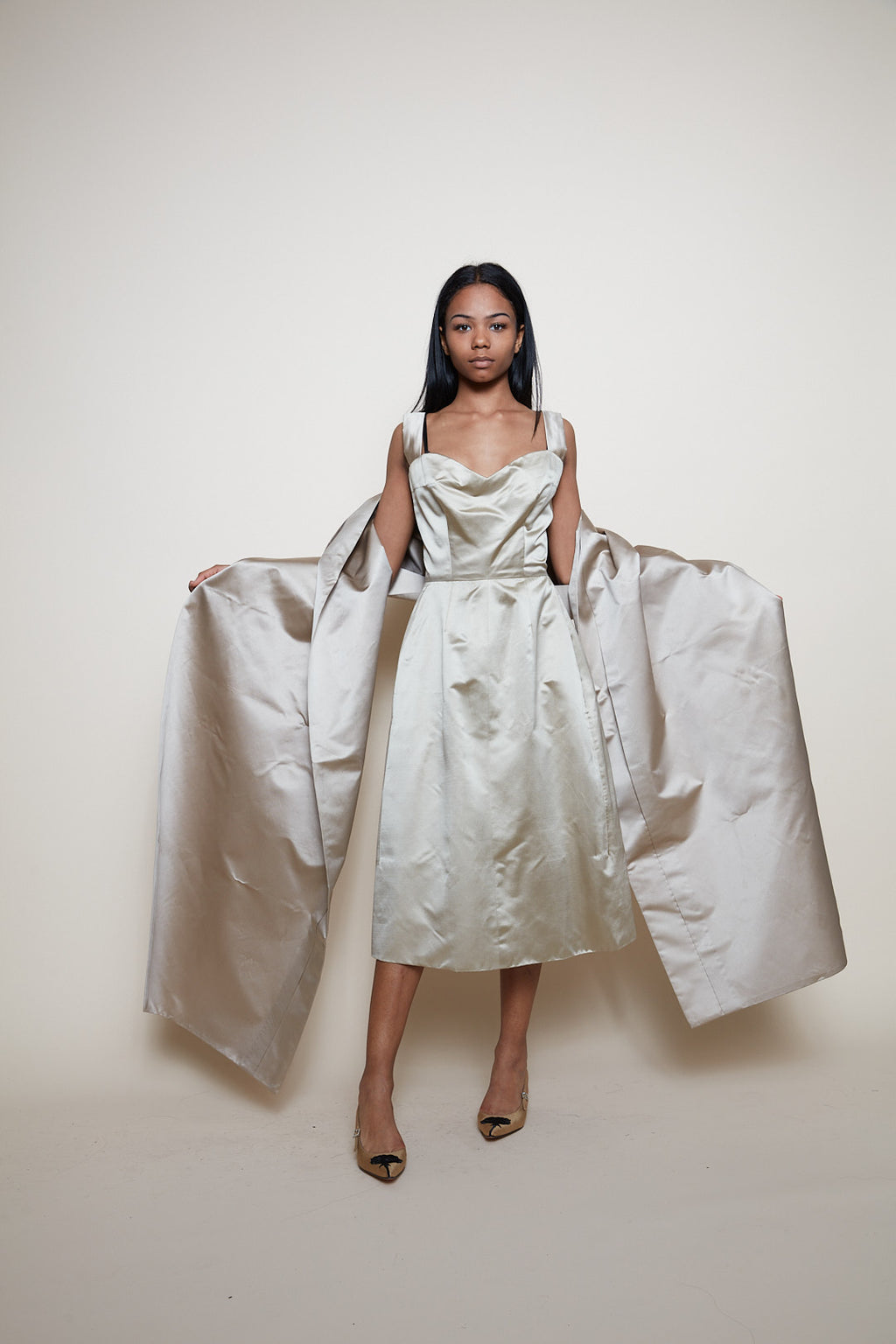 Rare Christian Dior 1950/1960 Couture midi dress