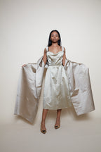 Rare Christian Dior 1950/1960 Couture midi dress