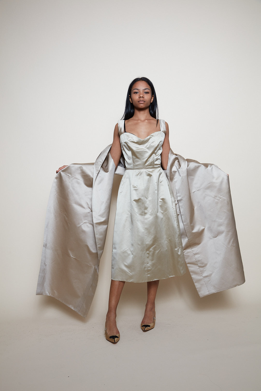 Rare Christian Dior 1950/1960 Couture midi dress