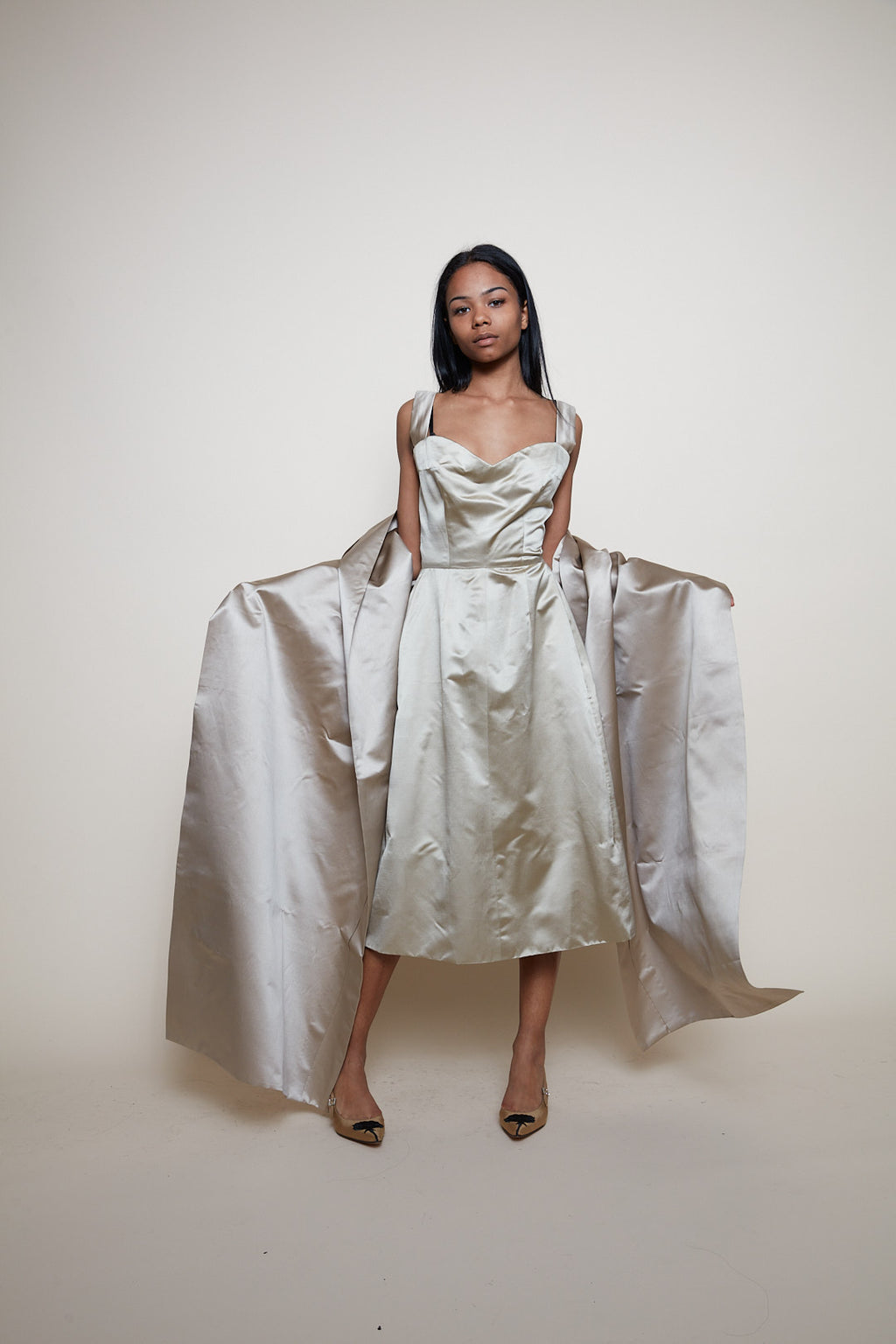 Rare Christian Dior 1950/1960 Couture midi dress