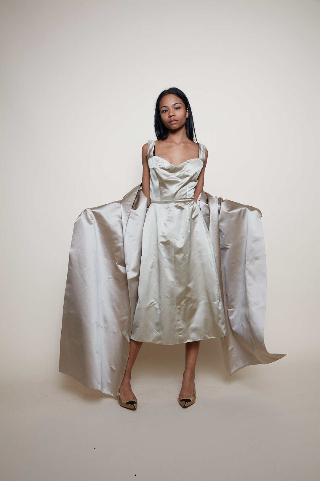 Rare Christian Dior 1950/1960 Couture midi dress