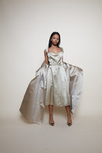 Rare Christian Dior 1950/1960 Couture midi dress