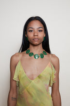 Balenciaga 90s necklace and earrings set