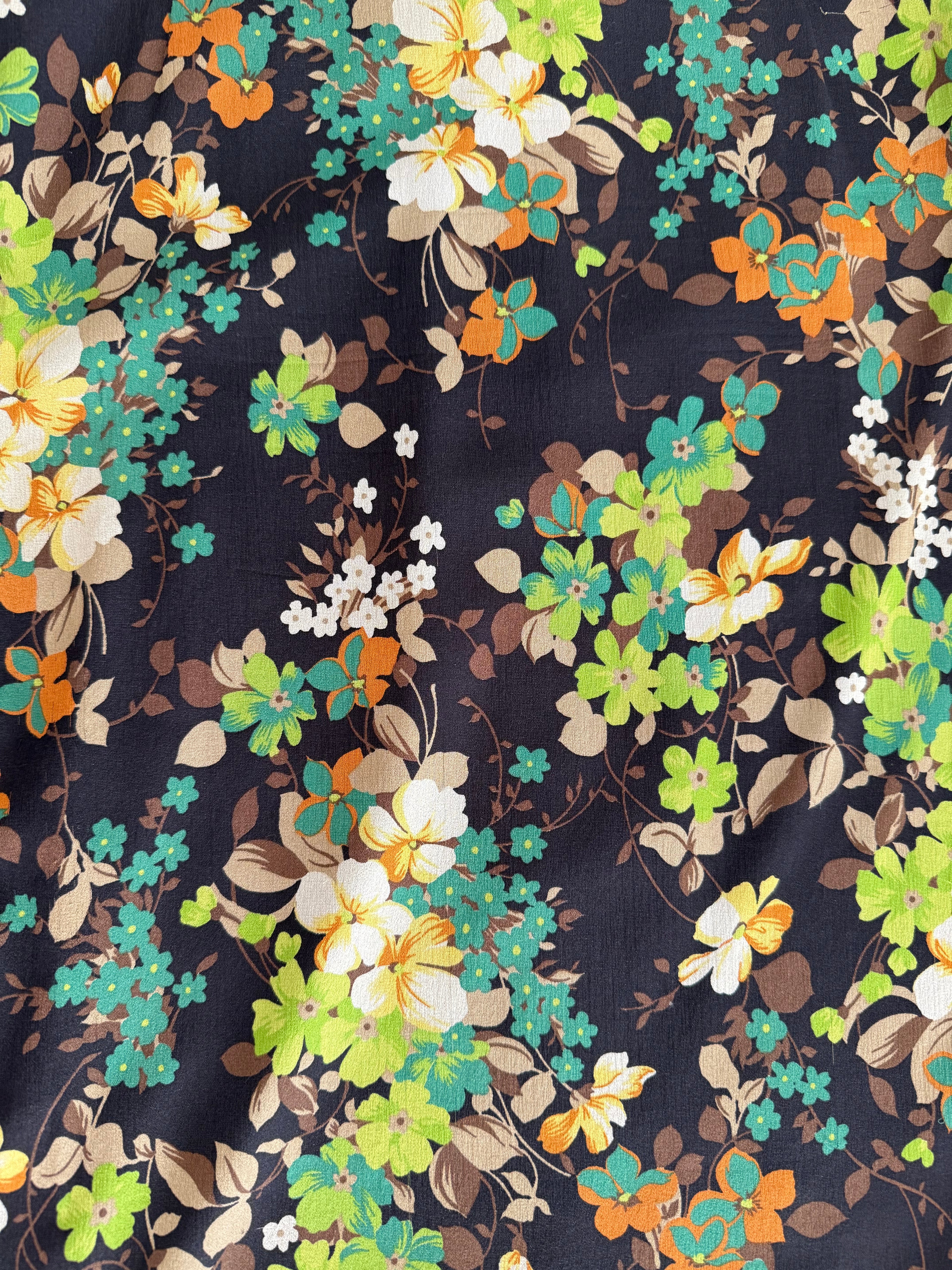 D&g floral silk dress 2000s