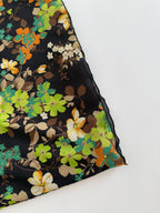 D&g floral silk dress 2000s