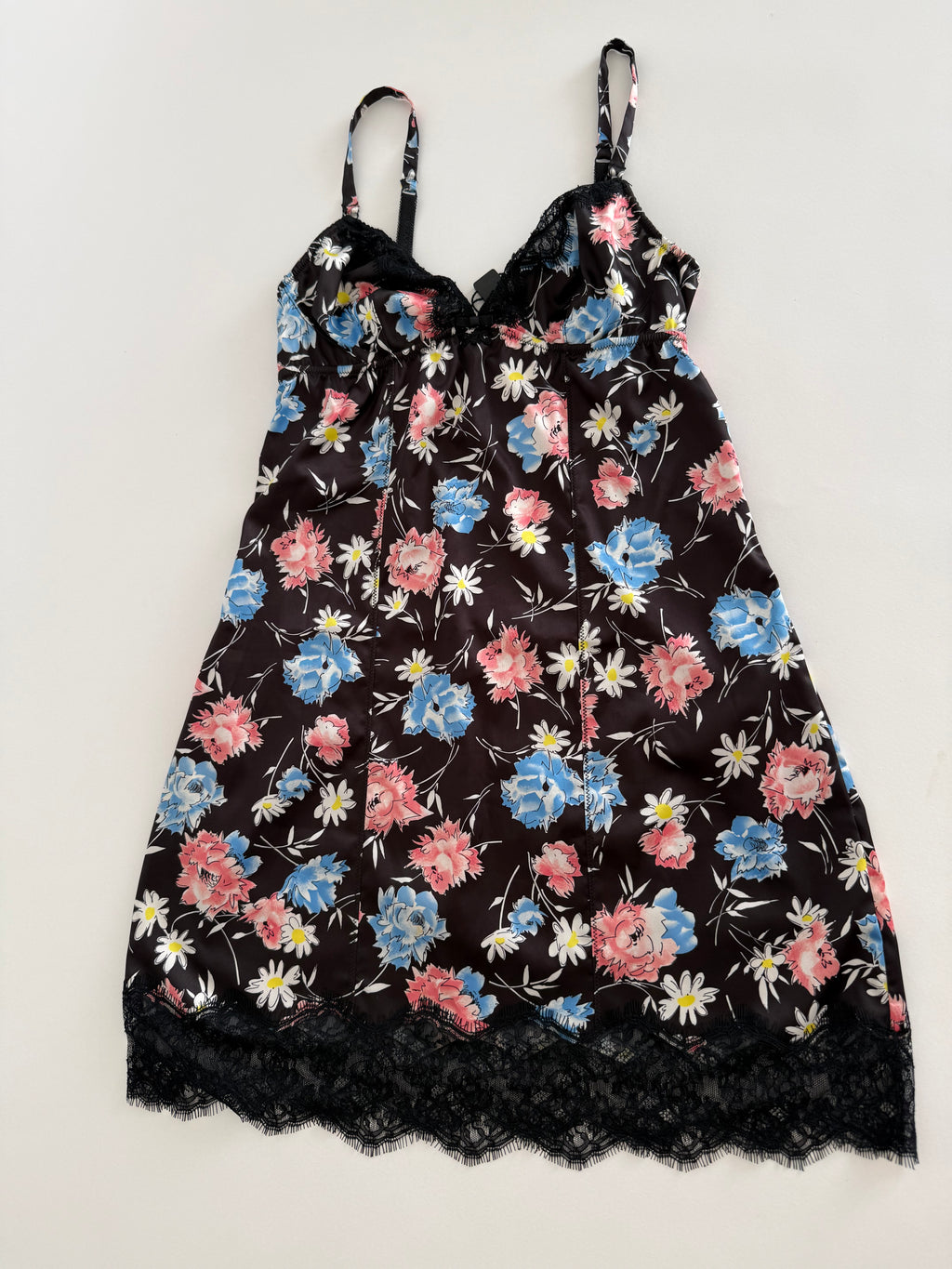 D&g floral slipdress 2000s