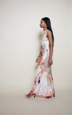 Roberto Cavalli S/S 2001 maxi silk dress
