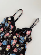 D&g floral slipdress 2000s