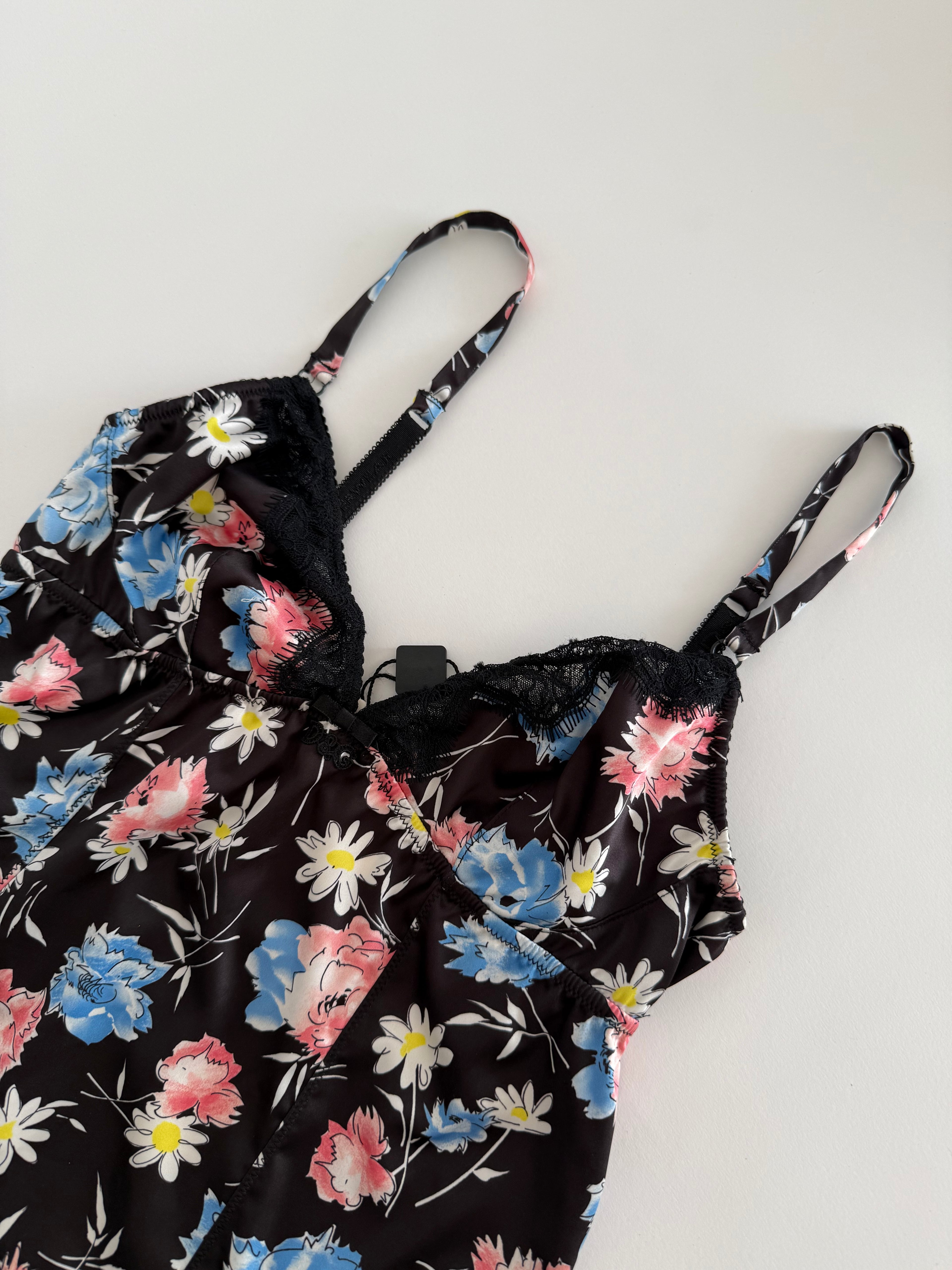 D&g floral slipdress 2000s