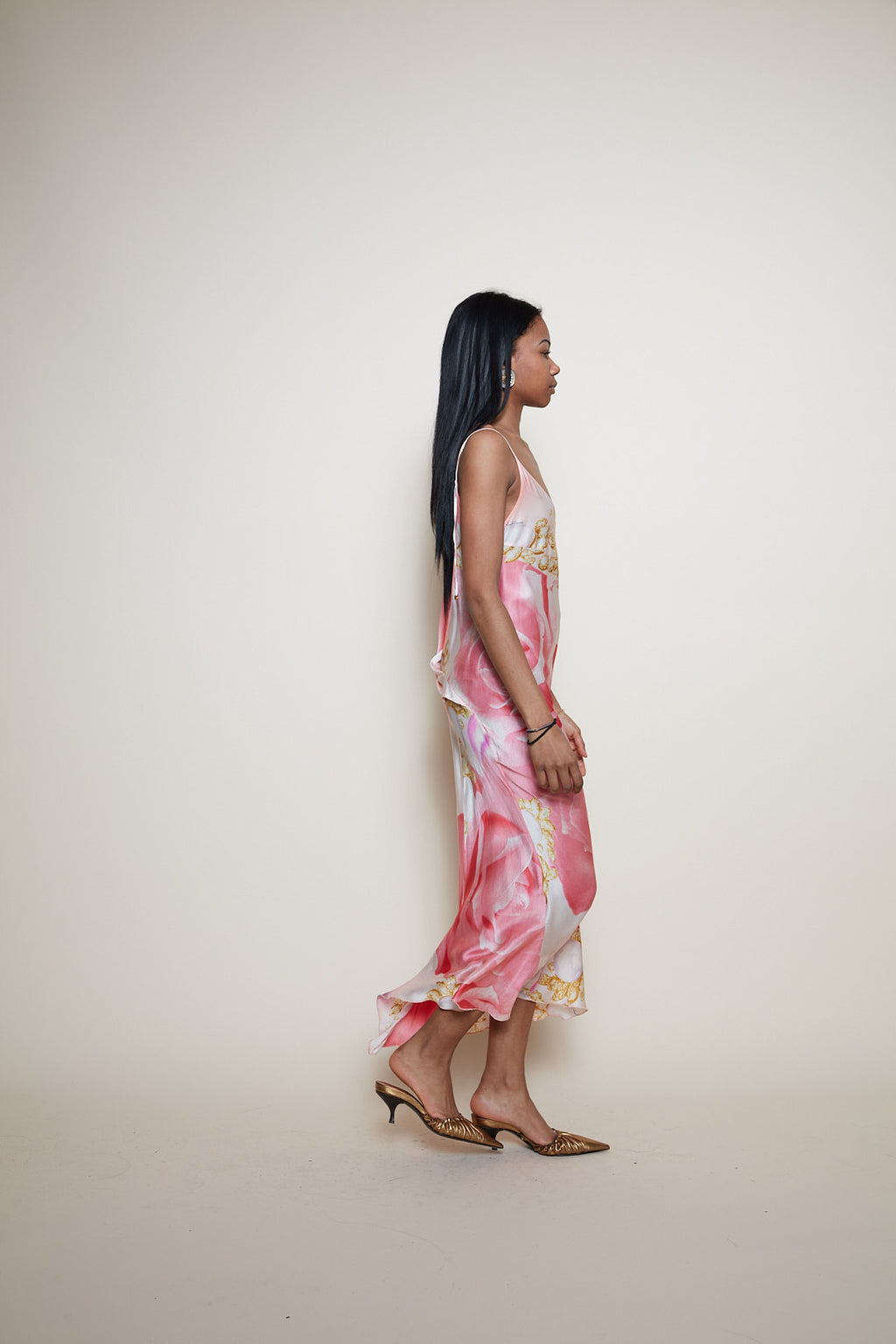 Roberto Cavalli S/S 2001 Runway silk dress